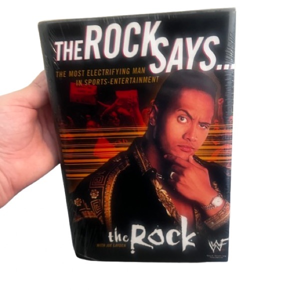 The Rock says most electrifying man in sports entertainment Dwayne Johnson NEW - Picture 1 of 2